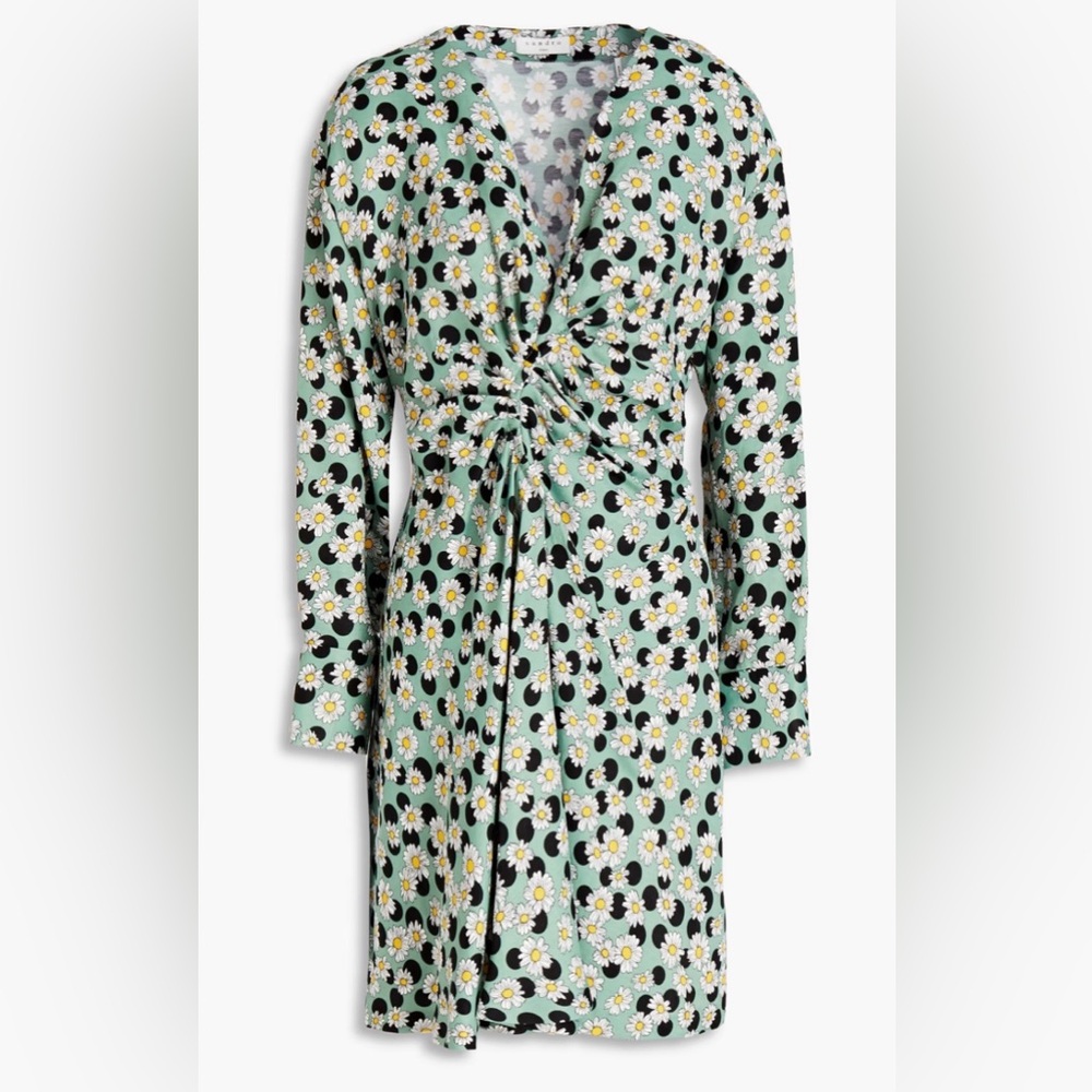 Sandro Multicolor Long Sleeve Dress